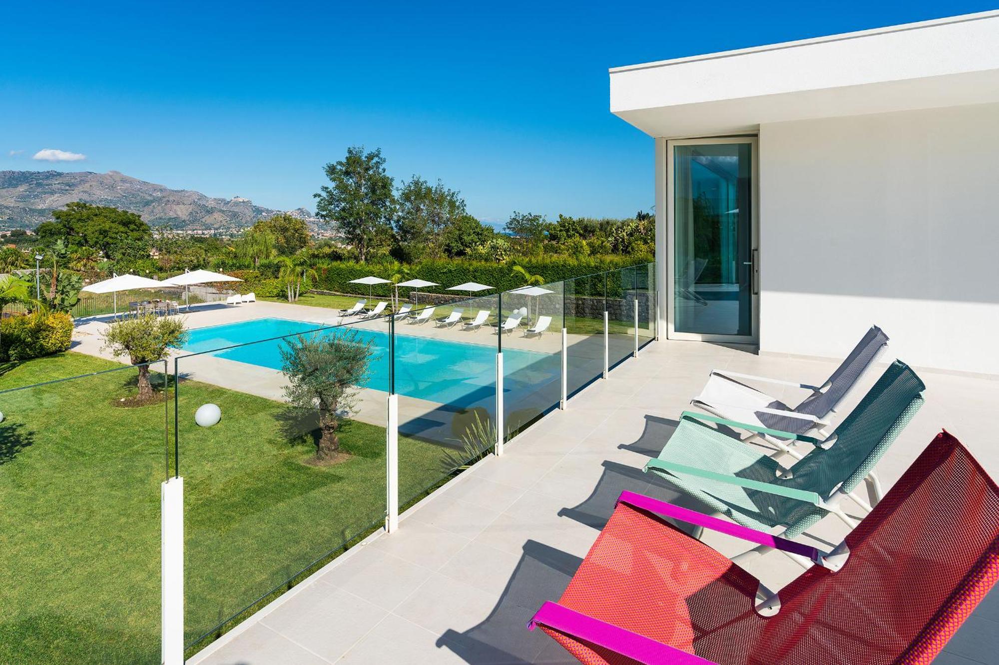 Villa Greta Fiumefreddo di Sicilia Buitenkant foto