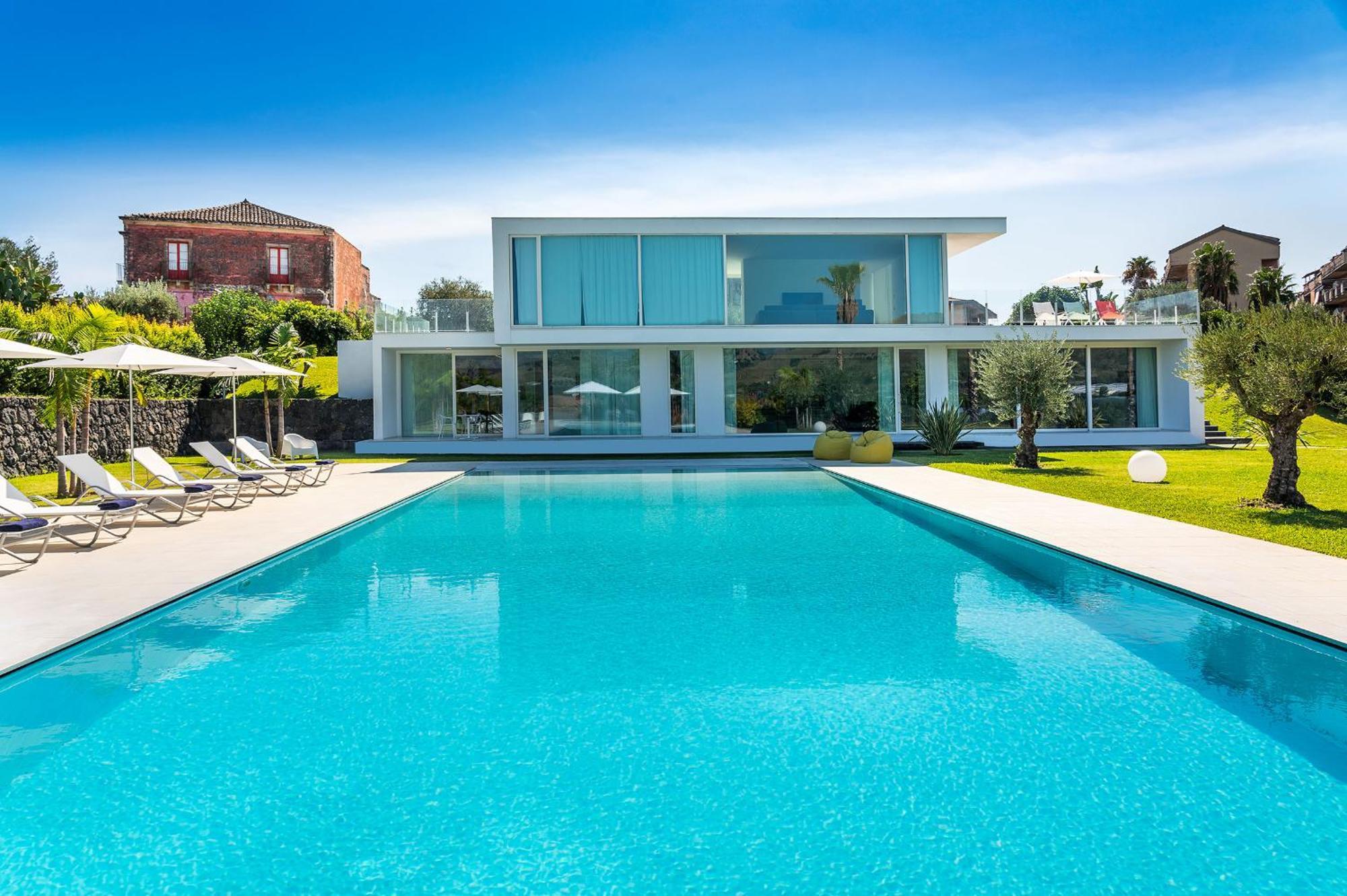Villa Greta Fiumefreddo di Sicilia Buitenkant foto