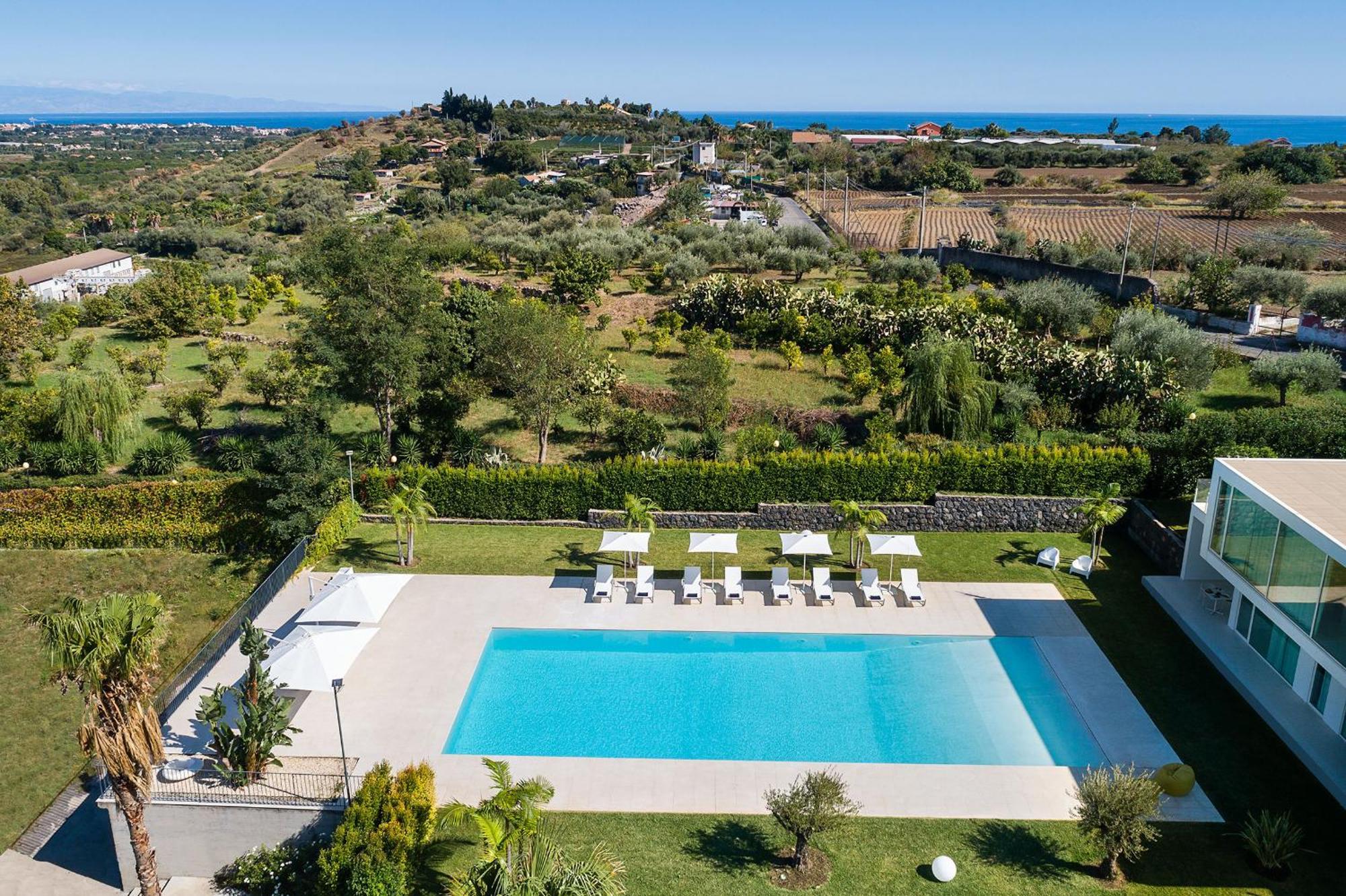 Villa Greta Fiumefreddo di Sicilia Buitenkant foto