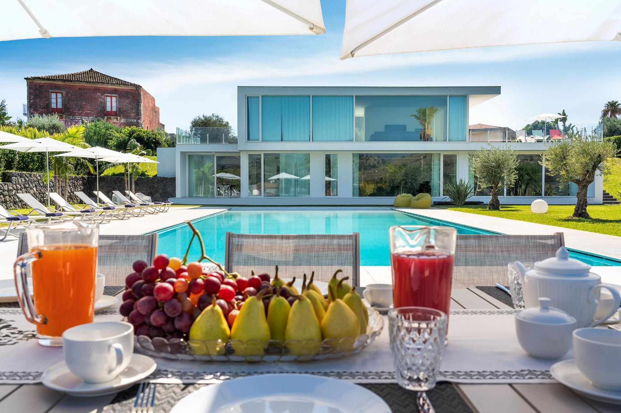 Villa Greta Fiumefreddo di Sicilia Buitenkant foto