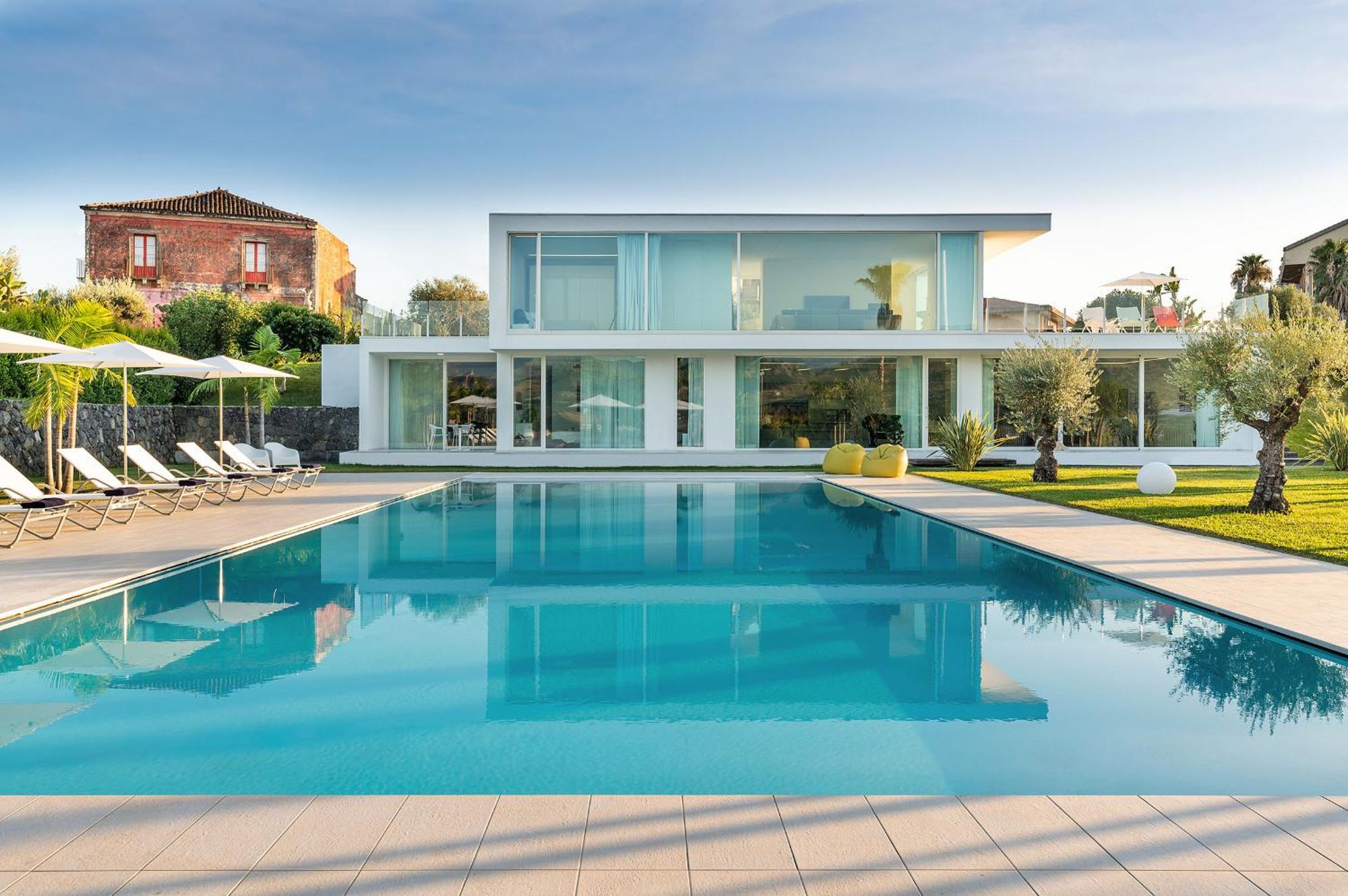 Villa Greta Fiumefreddo di Sicilia Buitenkant foto